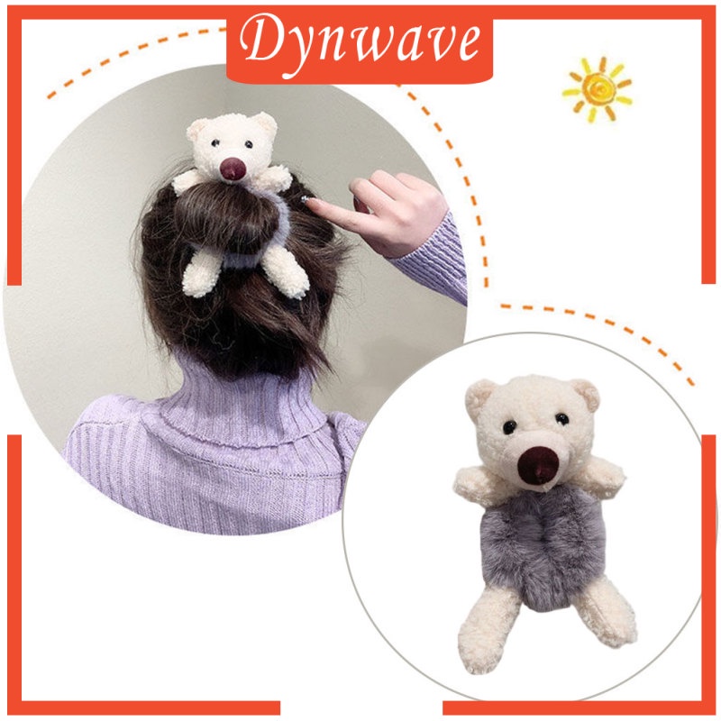 Dây Cột Tóc Co Giãn Có Giá Đỡ Trang Sức Thời Trang