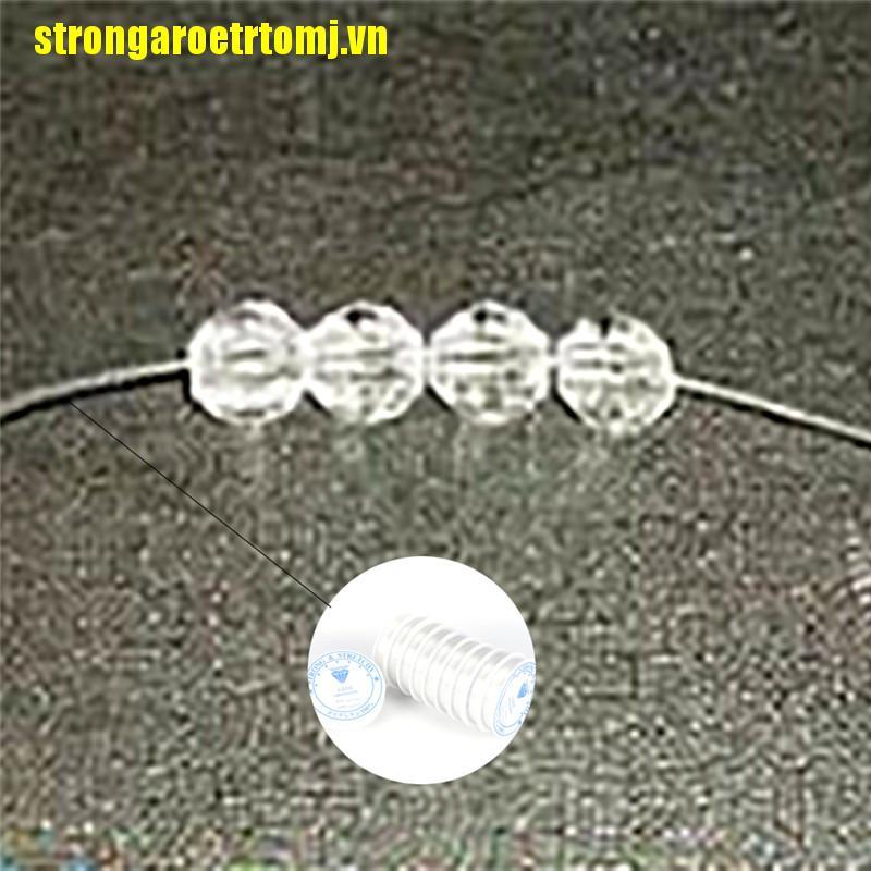 Set 10 Cuộn Dây Cước Xỏ Hạt Pha Lê Co Giãn Tiện Dụng