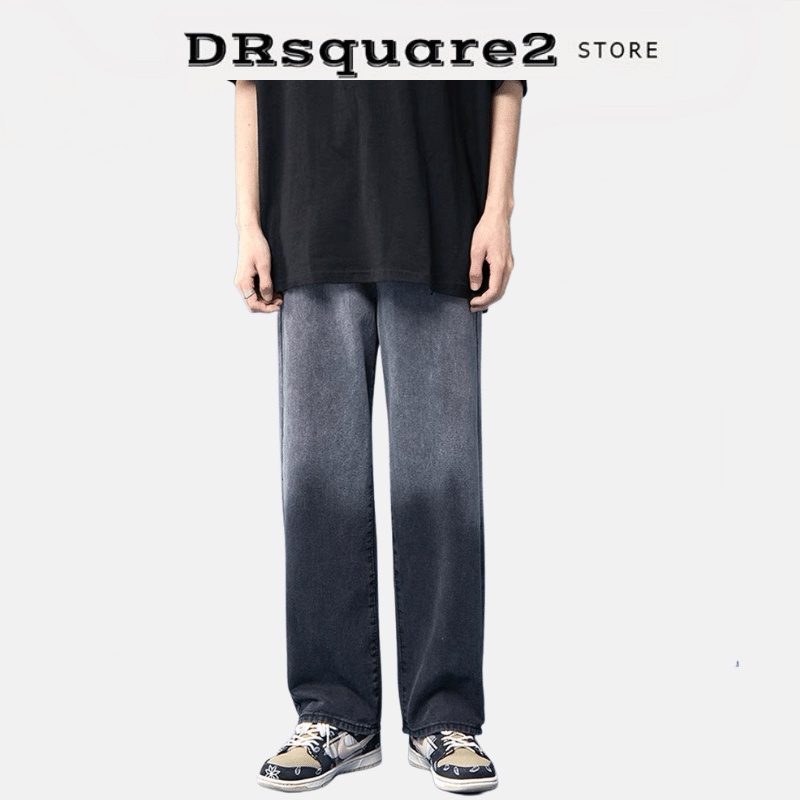 Quần jean màu đen xanh wash nam baggy ống suông rộng dáng đứng vải jeans bò cao cấp SR01 hottrend 2022