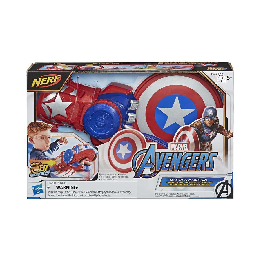 Đồ chơi AVENGERS - Khiên chiến đấu huyền thoại Captain Ameria - Mã SP E7375