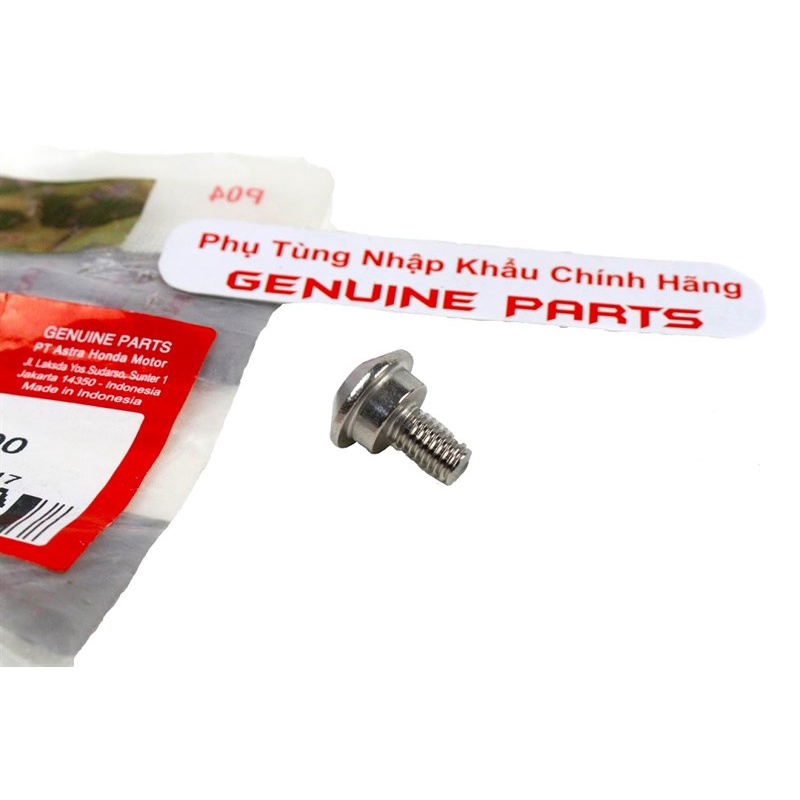 Ốc dàn áo 6x14 HONDA lục giác có khấc 6 ly chính hãng Honda Indo