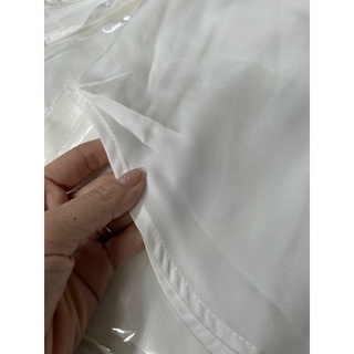 ÁO SƠ MI TRẮNG ULZZANG CHẤT LỤA HÀN (hình thật/sẵn)