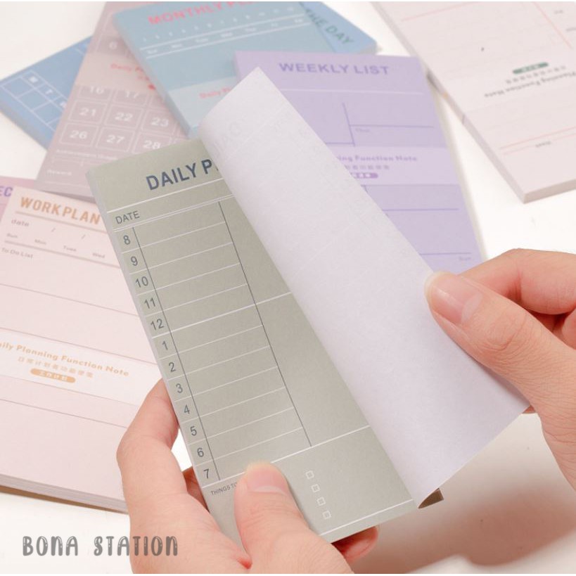 Giấy ghi chú 50 tờ Daily Planner | BNM042