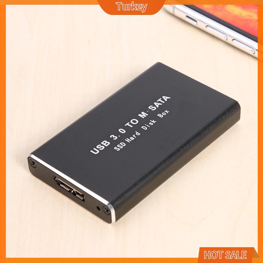 Hộp Đựng Ổ Cứng Ngoài Ssd Mini Chuyển Đổi Usb 3.0 Sang Msata Ốp | BigBuy360 - bigbuy360.vn