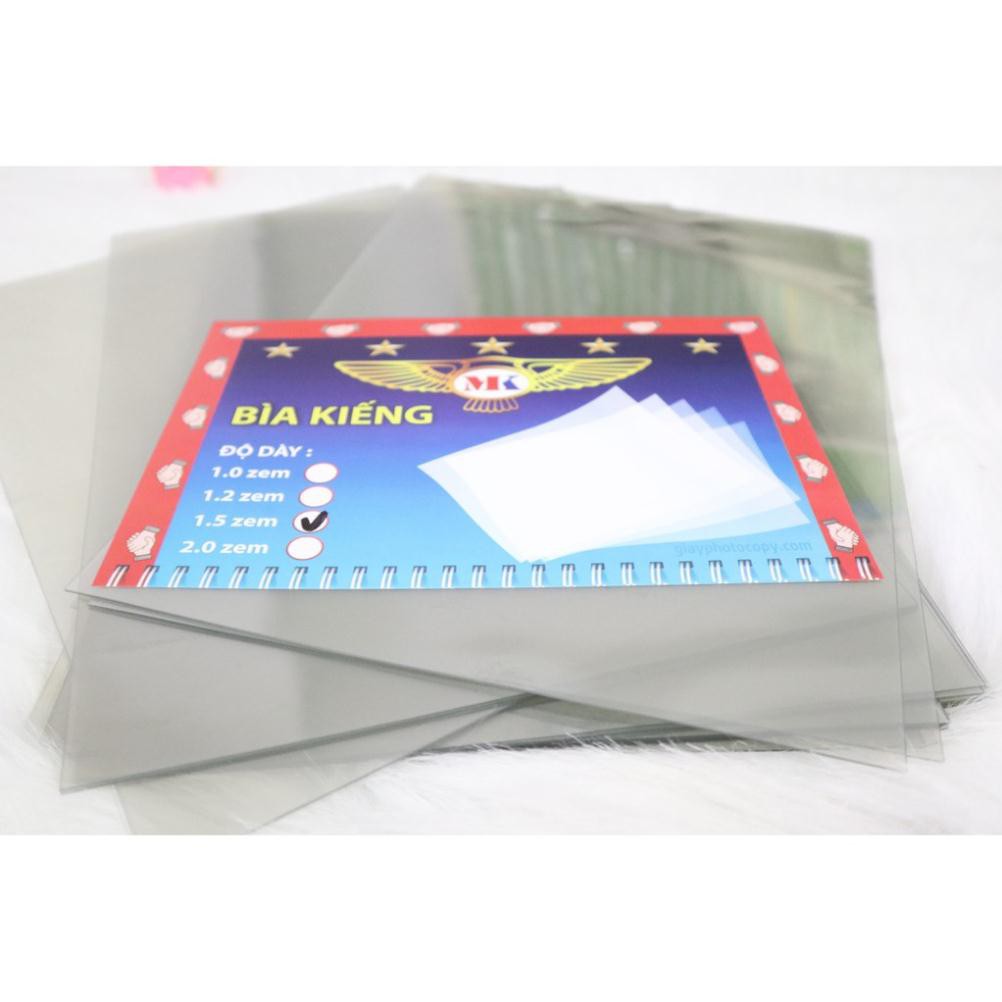 Bìa kiếng A4 1,5mm