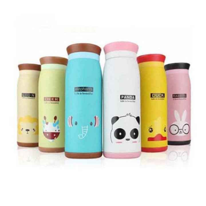 Siêu rẻ Bình Giữ Nhiệt Hình Thú 500ml- 350ml - Giao Hàng Mẫu Ngẫu Nhiên shop bán sỉ