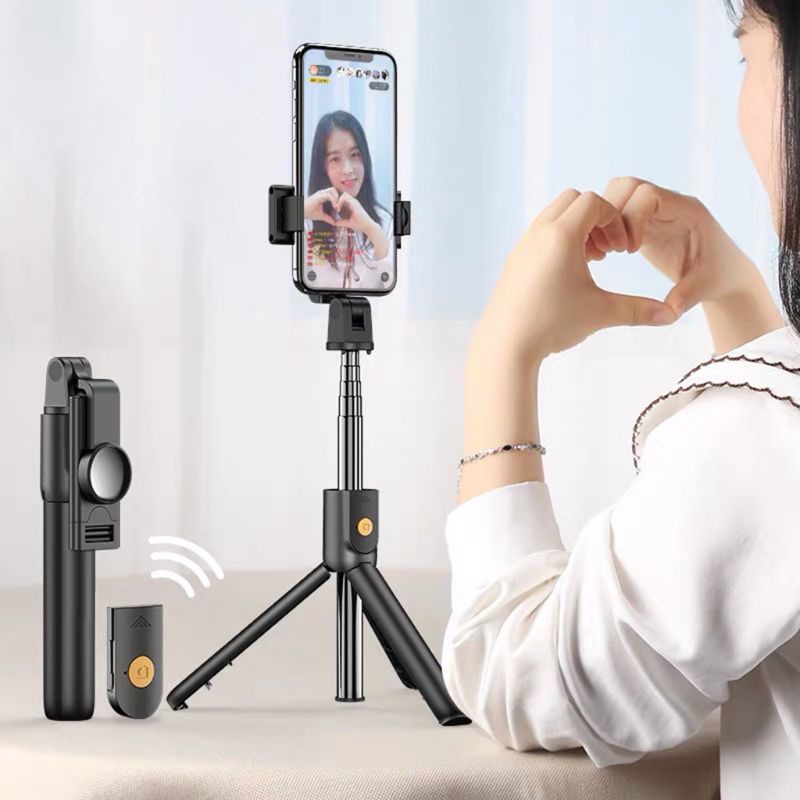 Gậy Tự Sướng Bluetooth Không Dây Có Thể Tháo Rời Kèm Điều Khiển Từ Xa