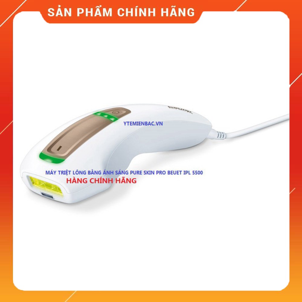 MÁY TRIỆT LÔNG BẰNG ÁNH SÁNG Pure Skin Pro Beurer IPL 5500