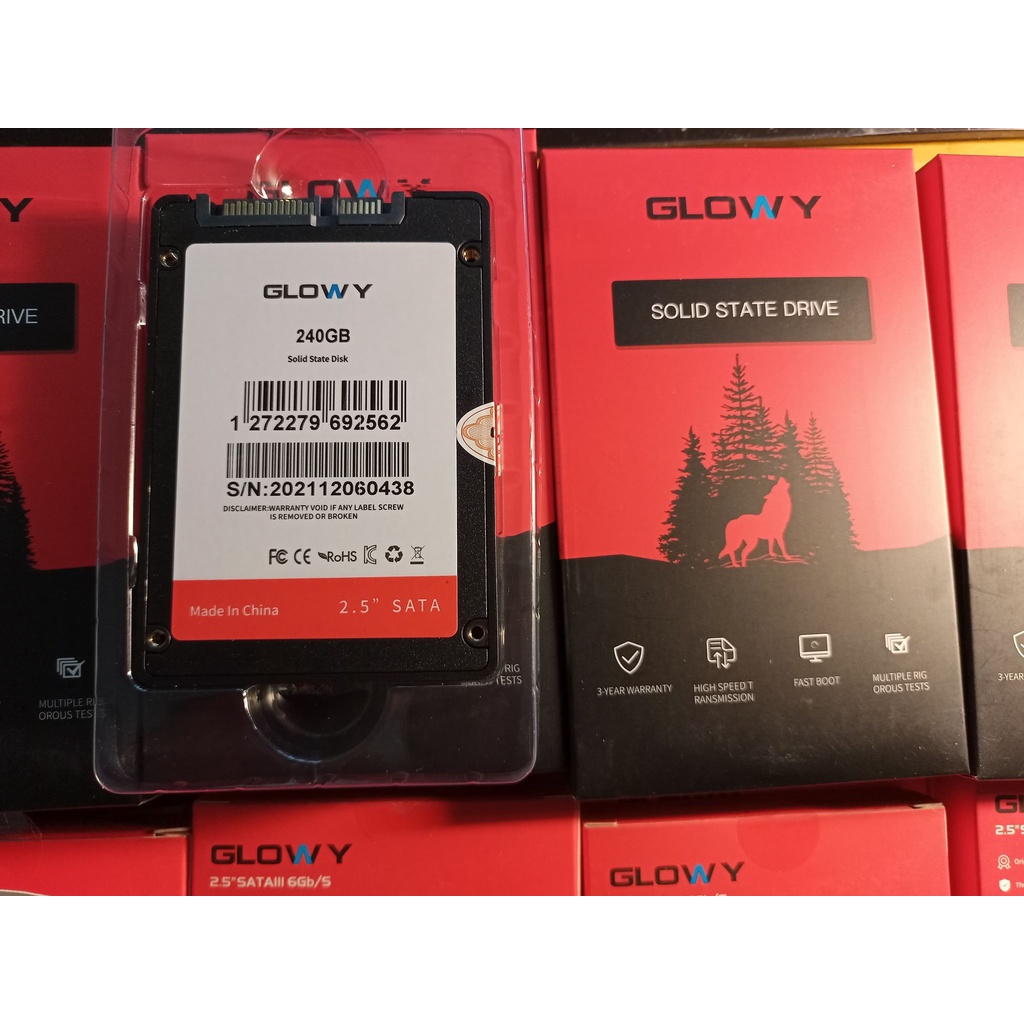 Ổ Cứng SSD glowy 120Gb và 240GB chính hãng bảo hành 36 tháng