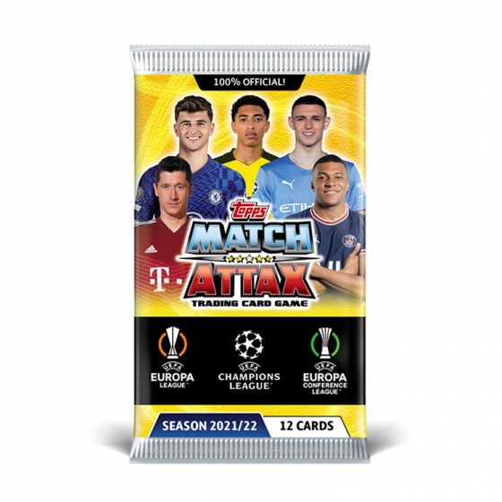 Gói thẻ Topps Match Attax Pack 2021/22