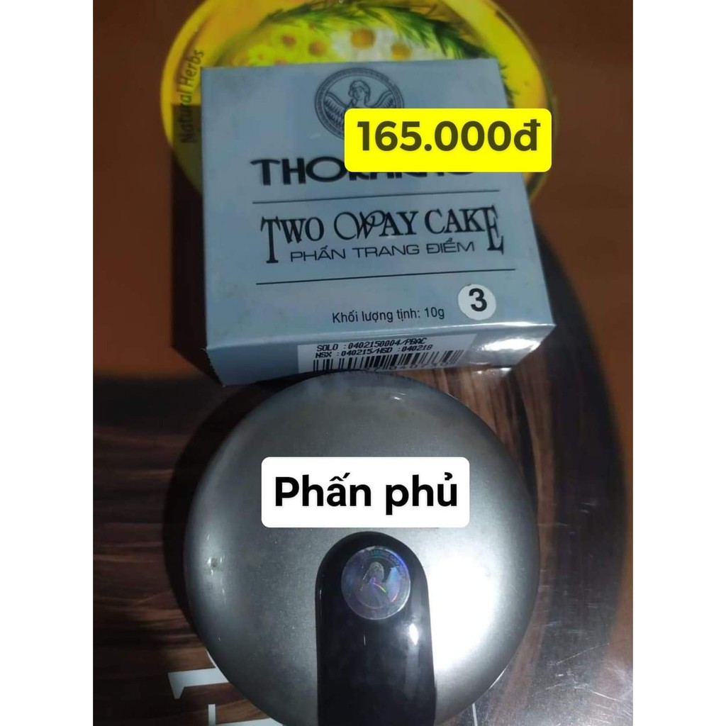 Phấn phủ Thorakao số 3 màu da ngâm