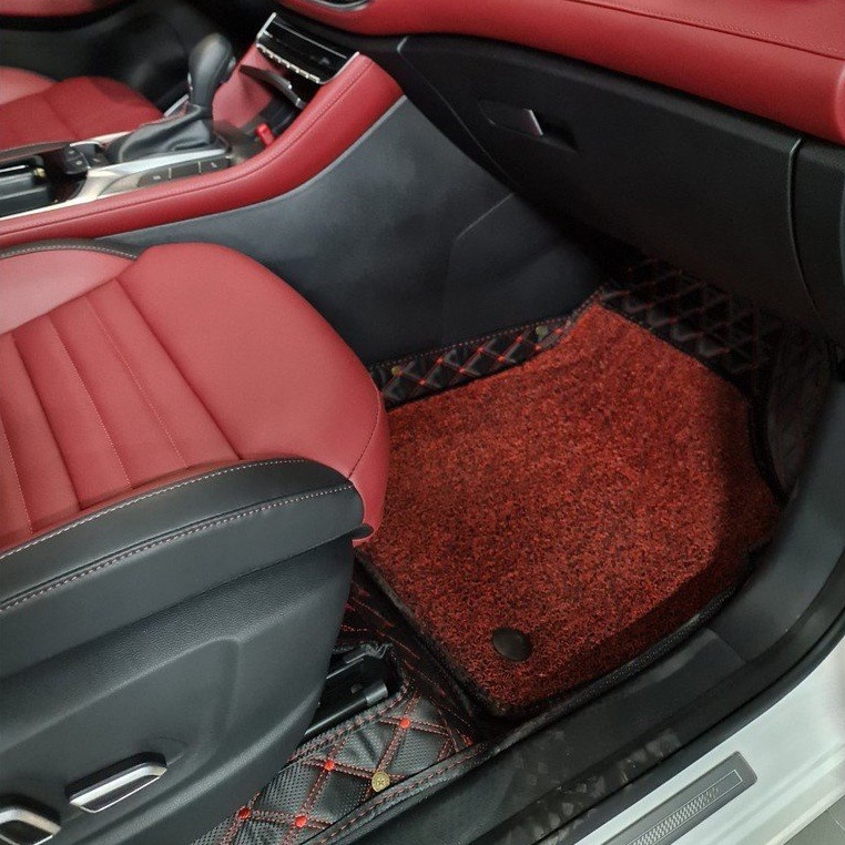 Thảm lót sàn ô tô 5D 6D MG ZS chống nước, không mùi, phủ kín 90% sàn xe