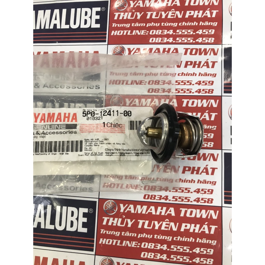 BỘ CẢM ỨNG NHIỆT - VAN HẰNG NHỆT NƯỚC LÀM MÁT NOUVO 4 ,5,6 CHÍNH HÃNG YAMAHA