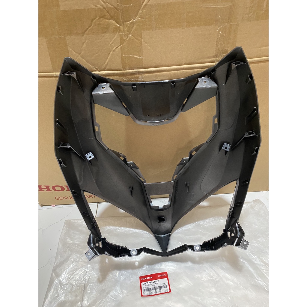 Bộ ốp trước - mặt nạ to HONDA AIR BLADE 125 năm 2017 màu Ghi bạc. *NHB86M* 64300K66V00ZU