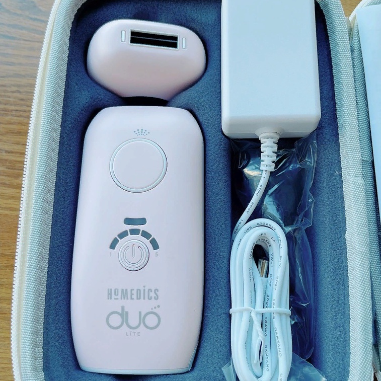 Máy triệt lông cá nhân HoMedics IPL-HH180-EU Công nghệ kép IPL&AFT màu hồng