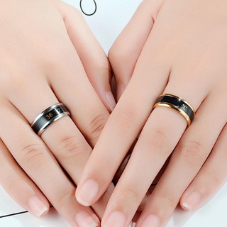 Nhẫn cảm biến nhiệt - Nhẫn đo nhiệt độ - Nhẫn thời trang