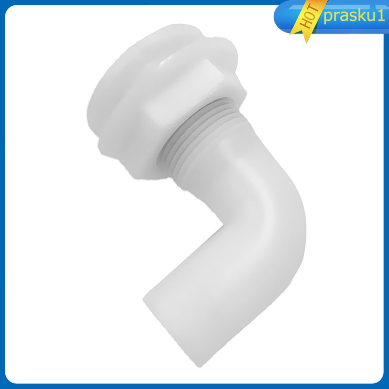 Đầu nối tàu thuyền bằng nhựa trắng 90 độ 2x1'' | BigBuy360 - bigbuy360.vn