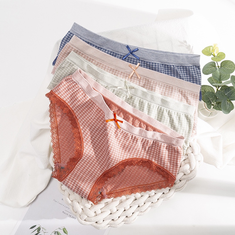 Quần Lót Cotton Ren, Nâng Mông, Co Giãn 4 Chiều Siêu Mềm Mại Dễ Mặc