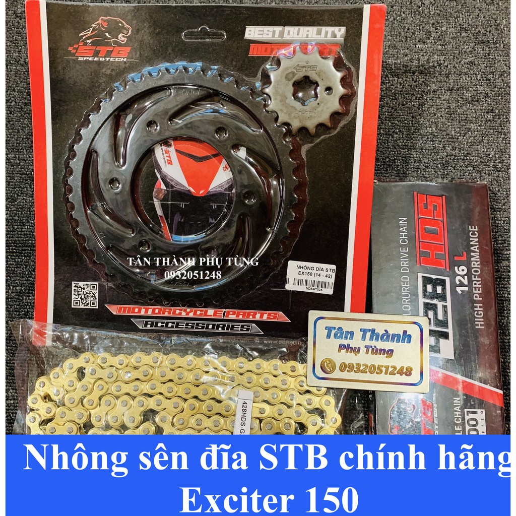 Nhông sên đĩa STB chính hãng Exciter 150