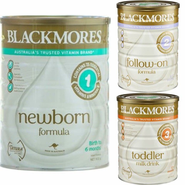 Sữa bột Blackmores số 1,2,3 900g