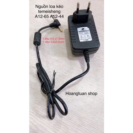Sạc loa kéo temeisheng A12-65 A12-44 9v 2A.