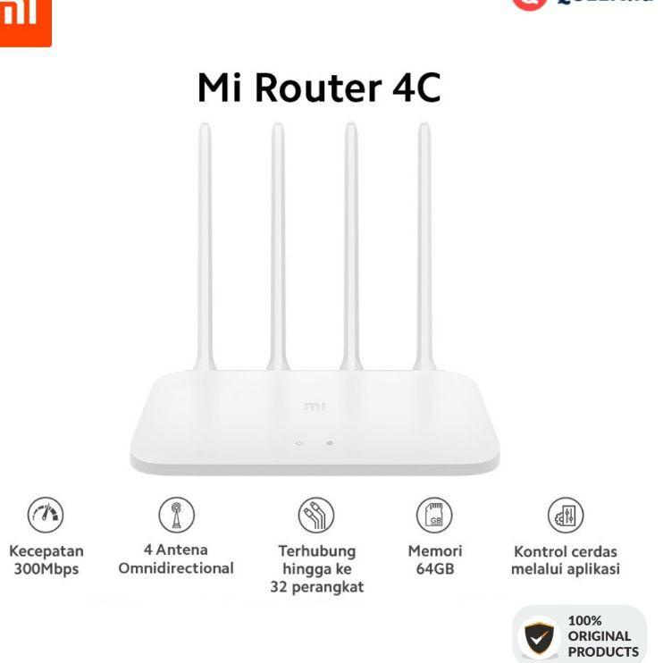 Thiết bị phát Wifi 4C Xiaomi Mi 4 anten | BigBuy360 - bigbuy360.vn