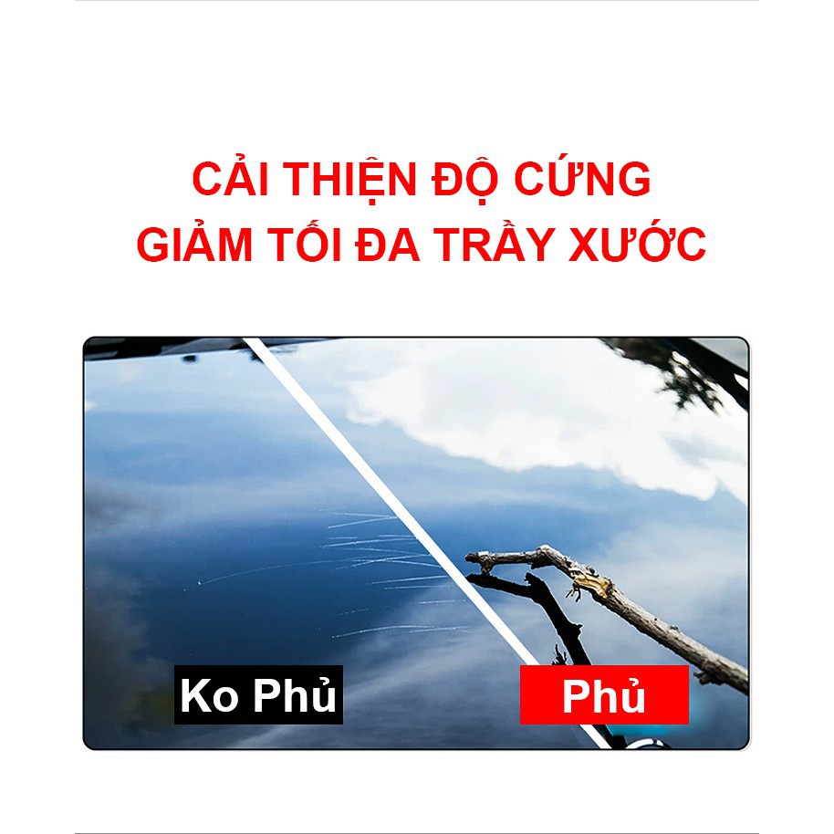 [HÀNG XỊN] Phủ Nano Chống Nước Gương, Kính Ô tô - Tăng Độ Bóng Sơn Xe Hơi  Bơi, Cận DIY DURATY