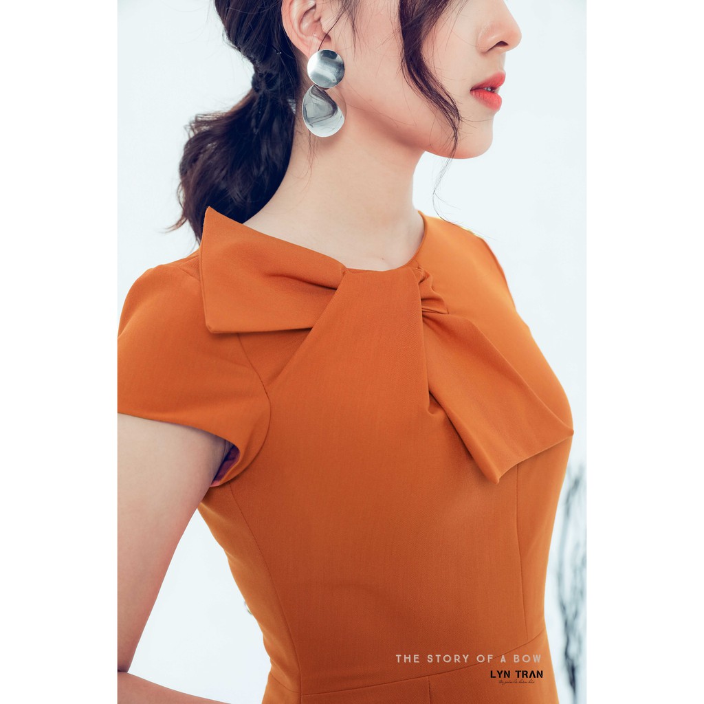 VÁY XÒE KẾT NƠ CỔ DỊU DÀNG VÀ SANG CHẢNH | BigBuy360 - bigbuy360.vn