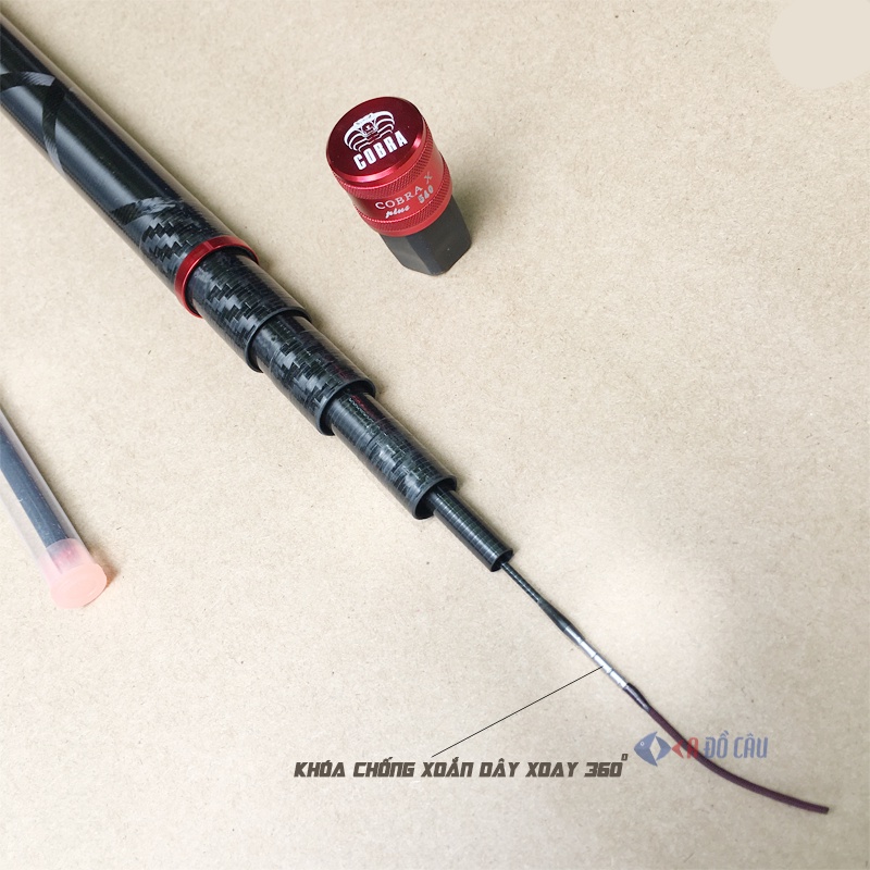 Cần câu tay Cobra X 5.5H Carbon 30T