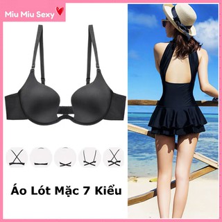 [HÀNG LOẠI 1] ÁO LÓT NÂNG NGỰC MULTIWAY MẶC 7 KIỂU (KÈM DÂY TẠO 7 KIỂU)