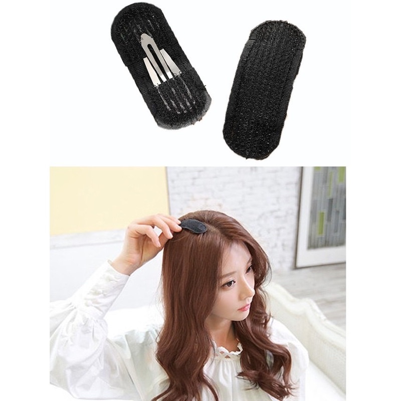 (sét 2 cái) ghim kẹp làm phồng tóc mái, tạo độ phồng cho tóc, thoải mái tạo kiểu tóc cho gương mặt xinh xắn hơn.