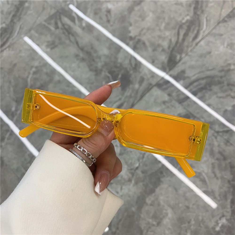 Mắt kính gọng chữ nhật chống tia UV thời trang cá tính