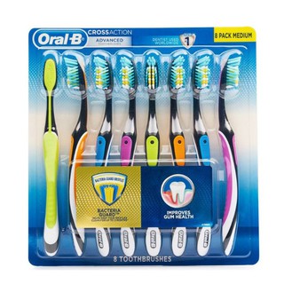 Set 8 cây Bàn Chải Đánh Răng Oral B Mỹ Cross Action