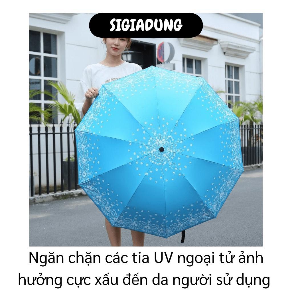 [SGD] Dù Che Mưa - Ô Gấp Gọn Đi Mưa, Đi Nắng Mini Hình Hoa Ngăn Chặn Tia UV 9436