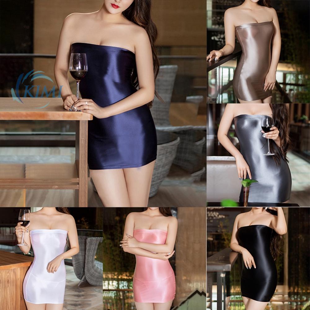 Đầm ngủ ống dài xuyên thấu gợi cảm cho nữ