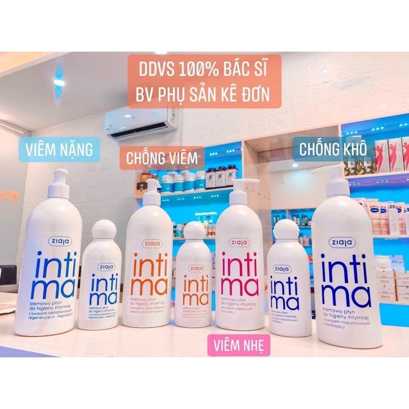 Dung Dịch Vệ Sinh Ziaja Intima 500ml Chính Hãng 100%