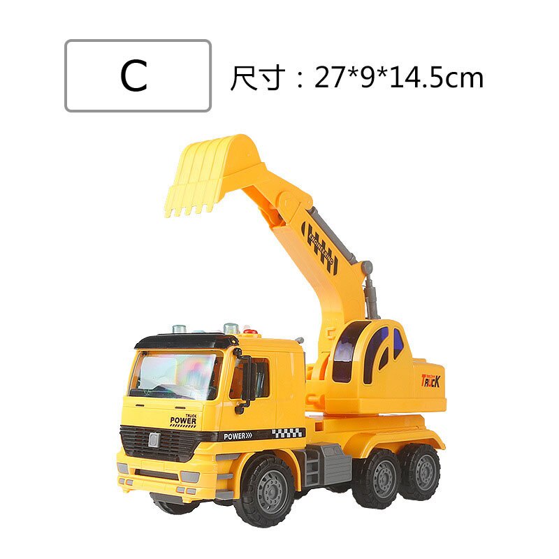Bộ xe kỹ thuật có đèn tỷ lệ 1:16