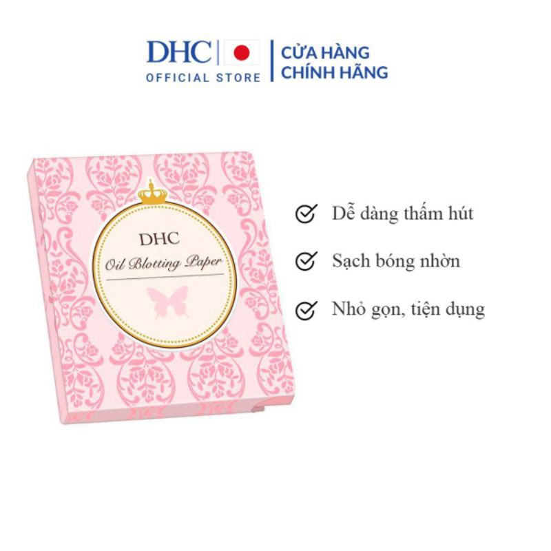 GIẤY THẤM DẦU OIL BLOTTING PAPER 100PC - DHC