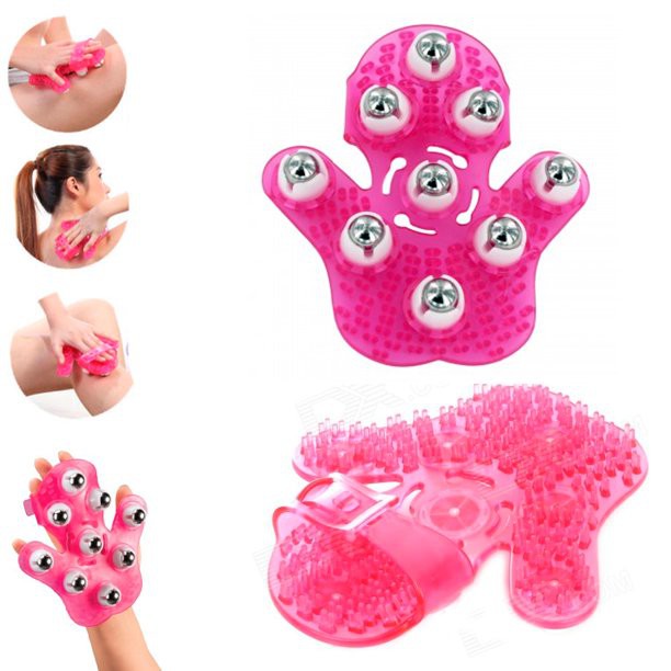 Bàn Chà Massage Đả Thông Kinh Lạc Bi 360 độ – Dụng cụ Masage Con lăn mát xa  cơ thể