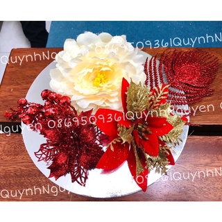 set phụ kiện trang trí( k bao gồm bánh và nước)