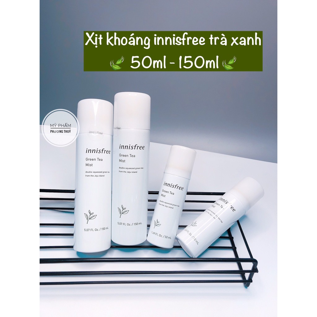 [AUTH] Xịt khoáng INNISFREE TRÀ XANH