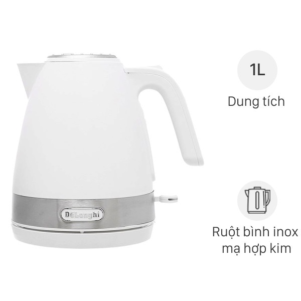 Ấm siêu tốc De'Longhi Active Line KBLA2000