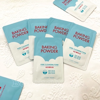 Sample Sữa rửa mặt Etude House Baking Powder Cleansing Foam gói dùng thử từ Hàn Quốc
