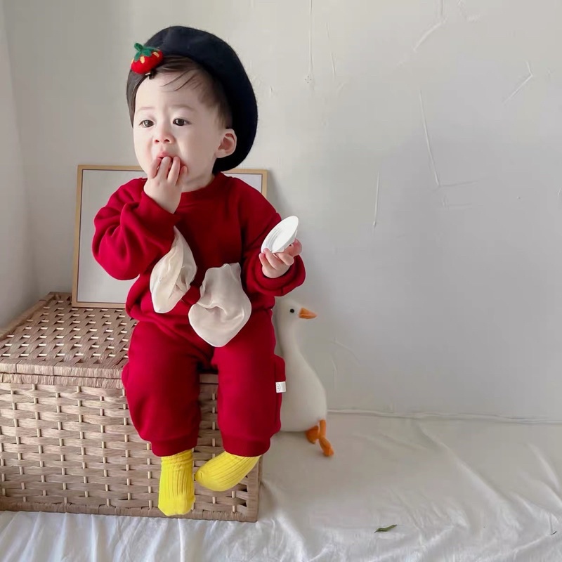Body đính nơ xinh xắn, điệu đà cho bé gái