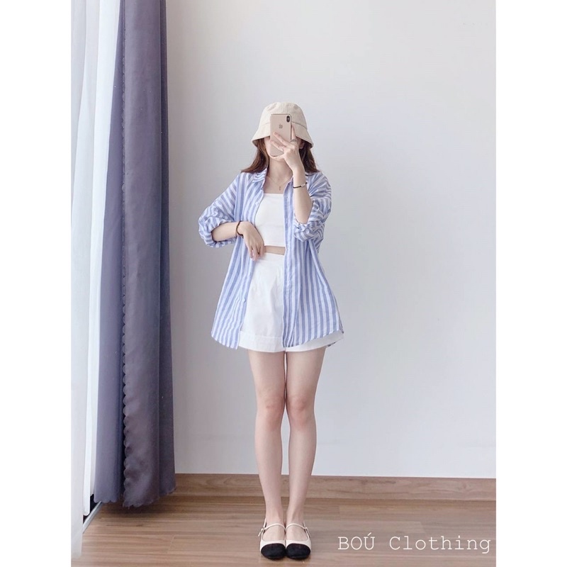 Set sơ mi + quần short năng động ngày hè BOÚ Clothing