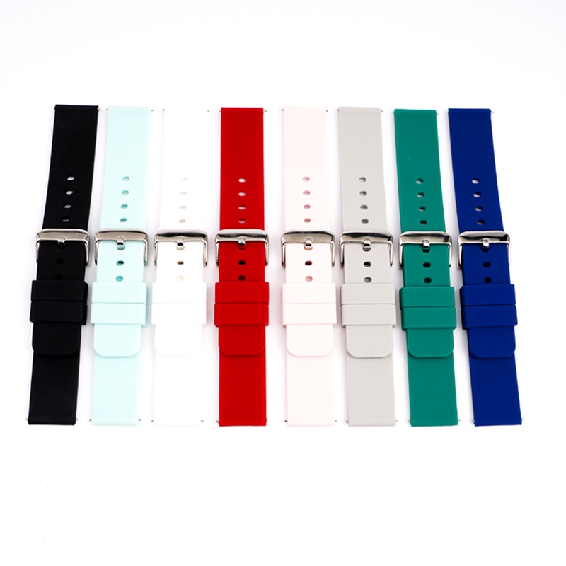 Dây Đeo Đồng Hồ Bằng Silicone Mềm 18mm Thay Thế Cho Realme Band 2