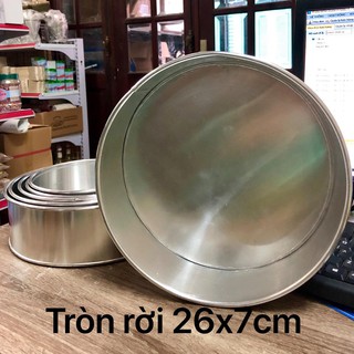 Khuôn nhôm gò tròn rời 26cm