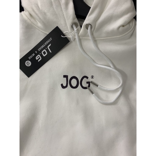 Áo HOODIE BIG LOGO JOG Unisex Nam Nữ dáng rộng Nỉ Bông