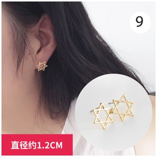 Bông tai Hàn Quốc đủ mẫu
