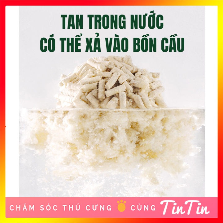 Cát Vệ Sinh Hữu Cơ Bã Đậu Nành Cho Mèo Tofu TFOR 5L